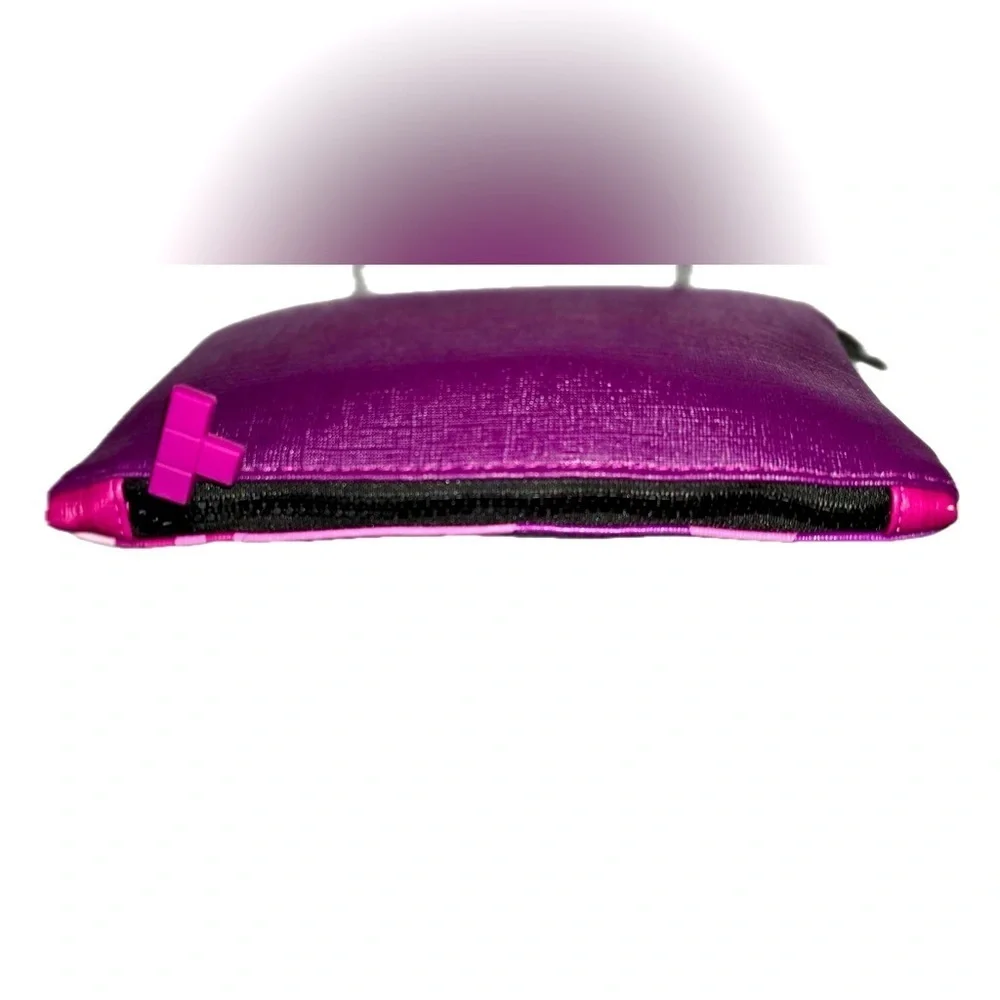 Ipsy x Tetris collaboration makeup or cosmetic textured pouch
